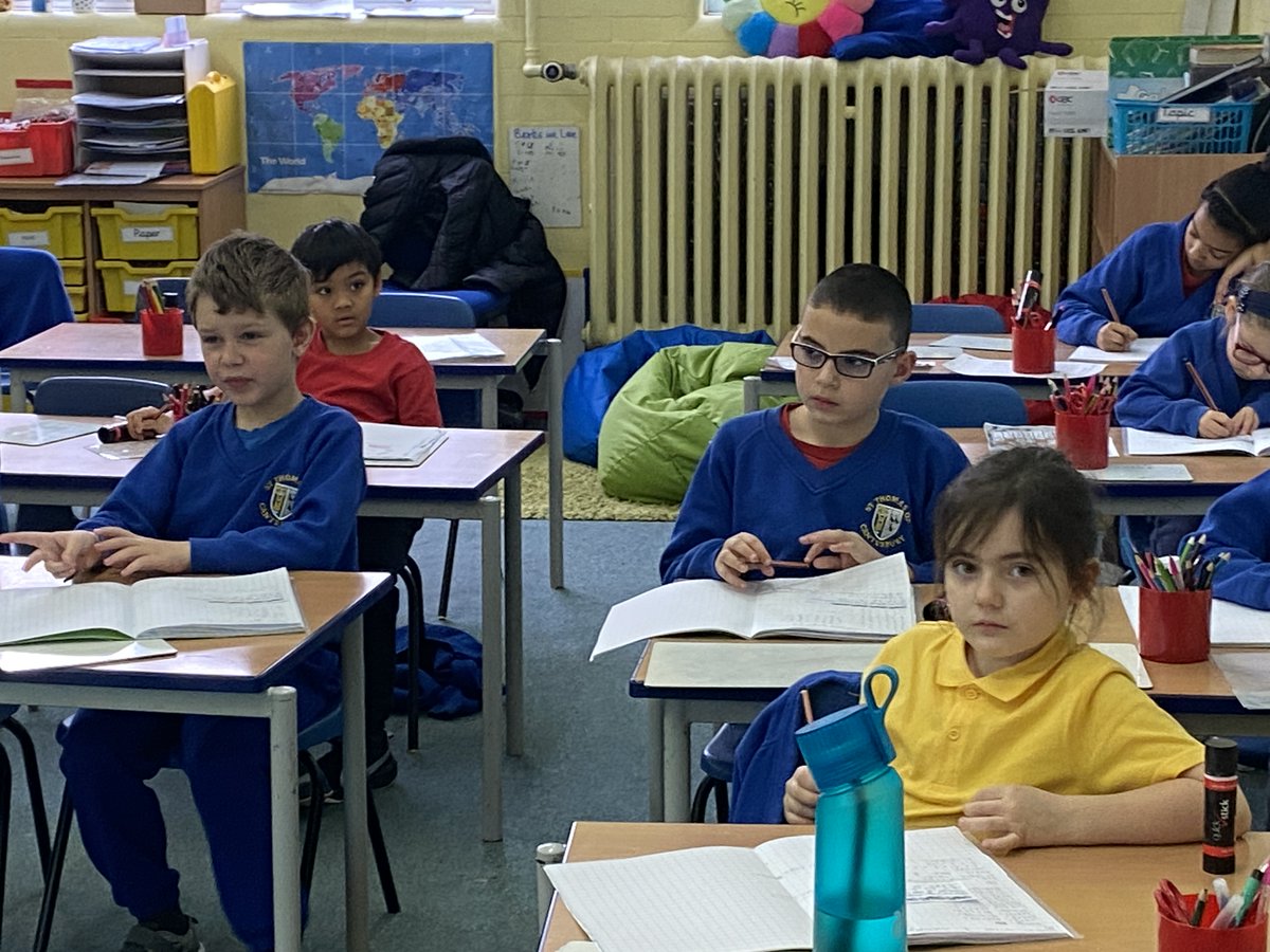 STOCSch's tweet image. We are all back together and working hard!!!! Day 1, Spring Term! We've got this! 👍💛💙 @STOCSch #achievinggoals #workinghard #WeCanDoThis