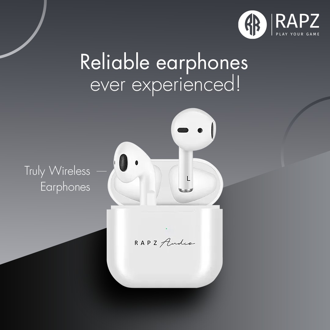 RapzAudio's tweet photo. Are you listening to music the way you should? Get ready to revive with elegant and clear sound with our Pods Pro!

#rapz #rapzlife #wirelesspodspro #wirelessearphones #rapzaudio #earphone https://t.co/U0crzQKdfb