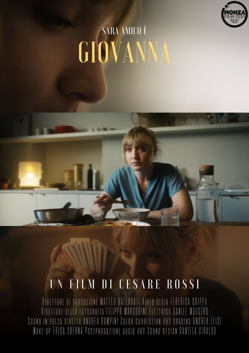 elsisarsalad's tweet photo. Il mio corto ha vinto un premio come miglior film 😎😎🎬🎬 https://t.co/brf9Bv6UEv