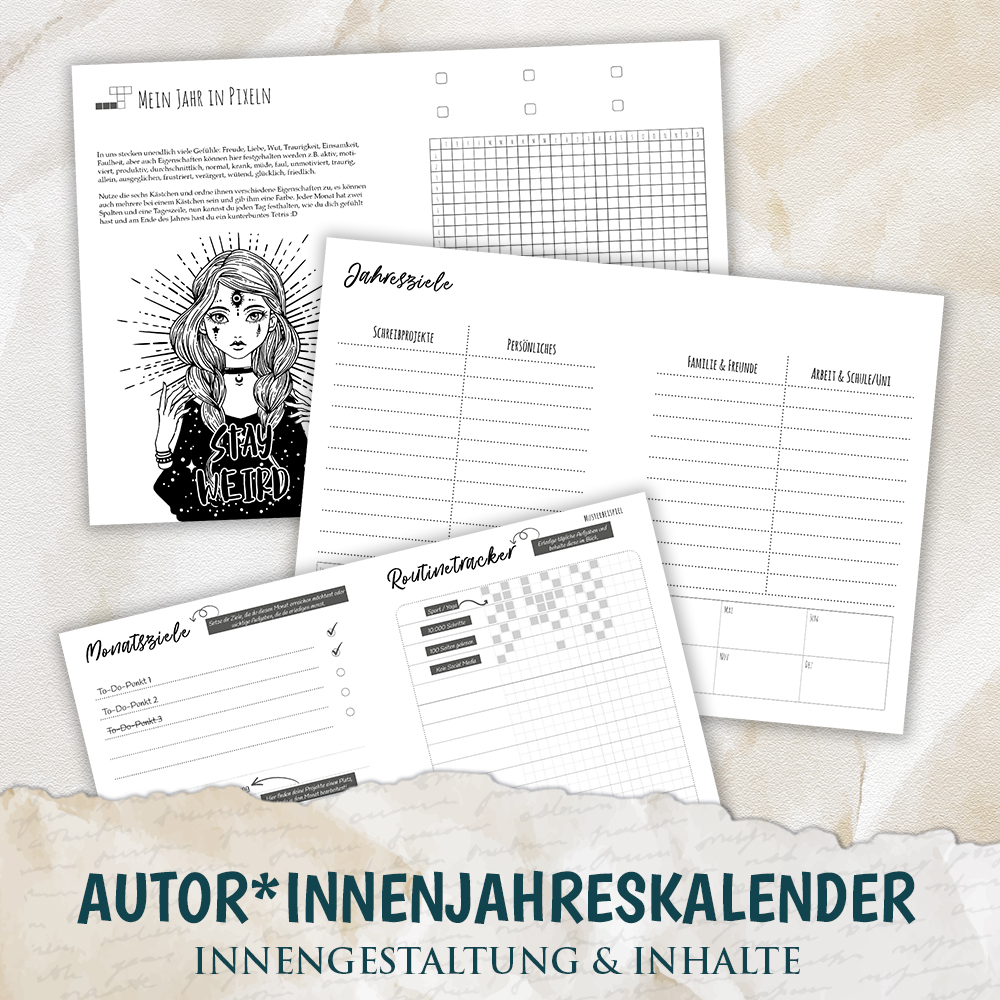 Juliana_Fabula's tweet photo. Es sind noch 5 Exemplare des datierten #Autor_innenjahreskalender|s übrig. Wer schnell ist hat noch nicht viel vom Jahr verpasst und hat einen tollen Begleiter der hilft Struktur für Alltag &amp; Schreiben zu bekommen. https://t.co/yOGSmwiU7c

Gern RT! #writersjournal https://t.co/wWz8gCMTDU