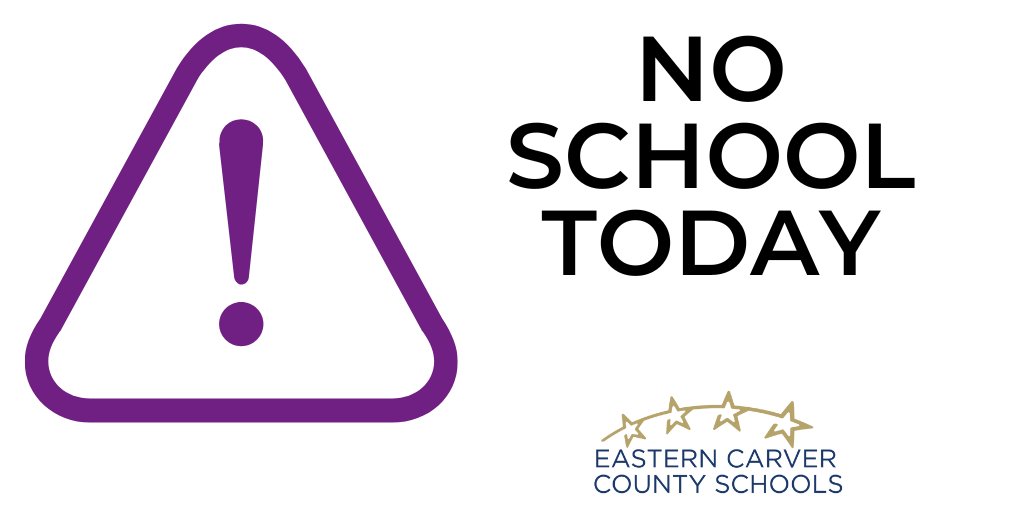 Eastern Carver County Schools will be closed today, Jan. 4, due to winter weather and road conditions.
- Club Care will be closed.
- All Preschool and E.C.F.E. programs are canceled.
- All before- and after-school activities, athletics, performances, and events are canceled.