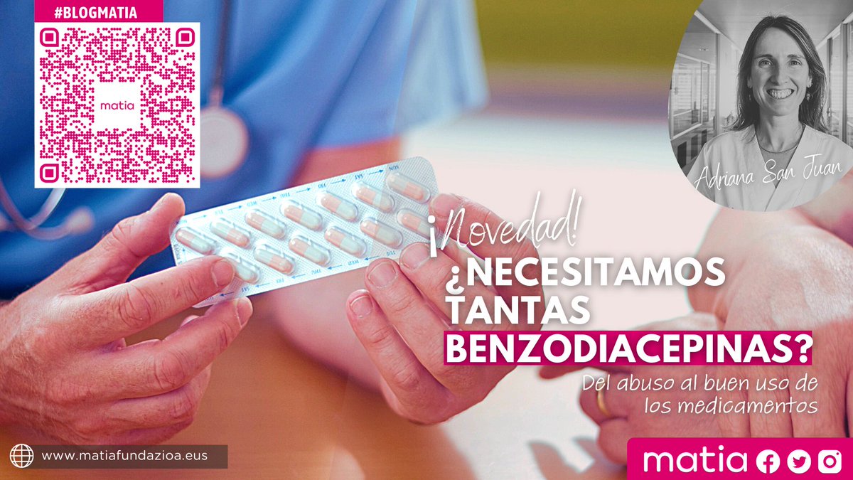 MatiaFundazioa's tweet photo. NOVEDAD #BlogMatia
"¿Necesitamos tantas #benzodiacepinas? Del abuso al buen uso de los medicamentos", por Adriana San Juan
Texto sobre la importancia de potenciar las estrategias de desprescripción en #residencias.
https://t.co/WYaQLBYwEn cc @burniya @elfarmaceuticoa https://t.co/xlTwm4WTap