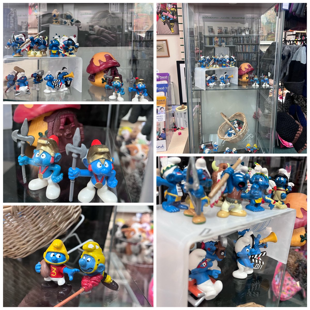 AshbourneMind's tweet photo. Extensive Smurf collection,  some are rare figures , dates range from 1970’s to early 2000’s , 1978 smurf cottage included, 36 figures
£195 
In store now at @AshbourneMind 

@SmurfClub @smurfcollection https://t.co/fPnVqJhXzG