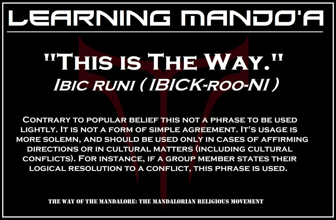 MandoReligion's tweet photo. #Mandoa #ThisisTheWay #Mandalorian https://t.co/Xygpz7B3sz