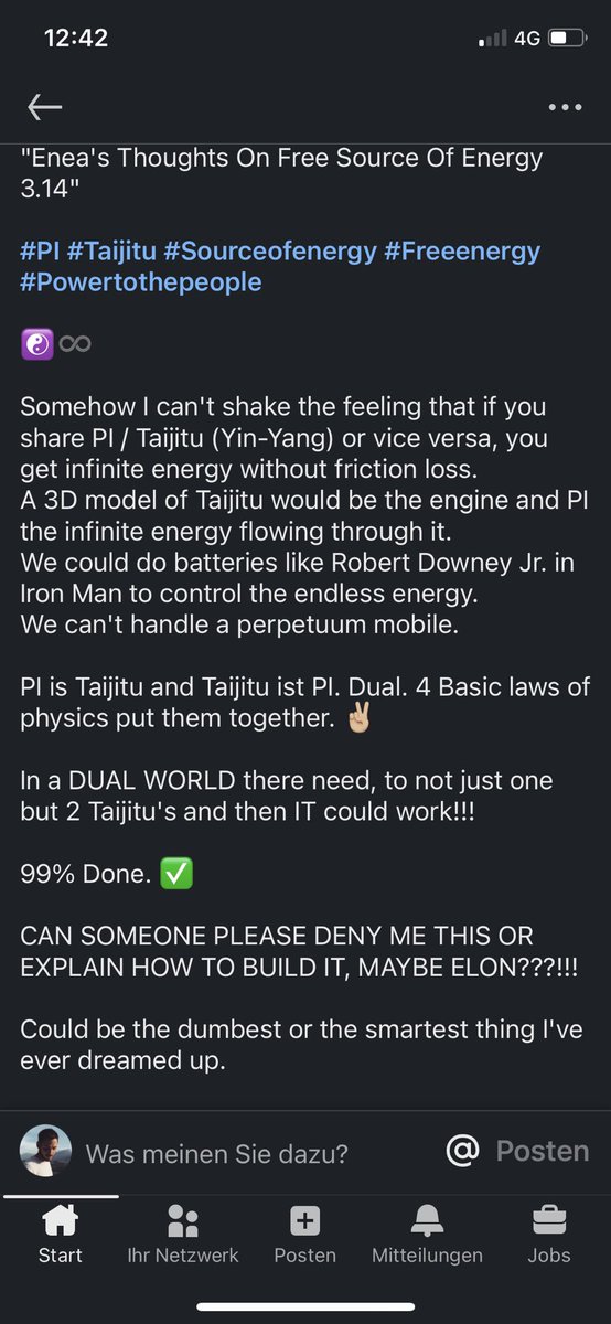 RaioEnea's tweet photo. @elonmusk Made IT Elon!!! Am I wrong??? https://t.co/sqP0TNDBfO
