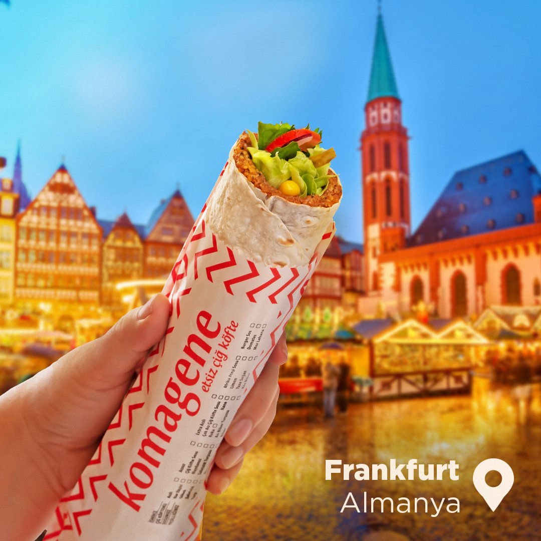 KomageneGlobal's tweet photo. Frankfur’un en güzel zamanlarında sokaklarda tanıdık bir lezzet!  

Komagene Almanya’da sizinle. 

#Komagene #Almanya #Frankfurt #Çiğköfte #Dürüm https://t.co/bJkAtD1Ker