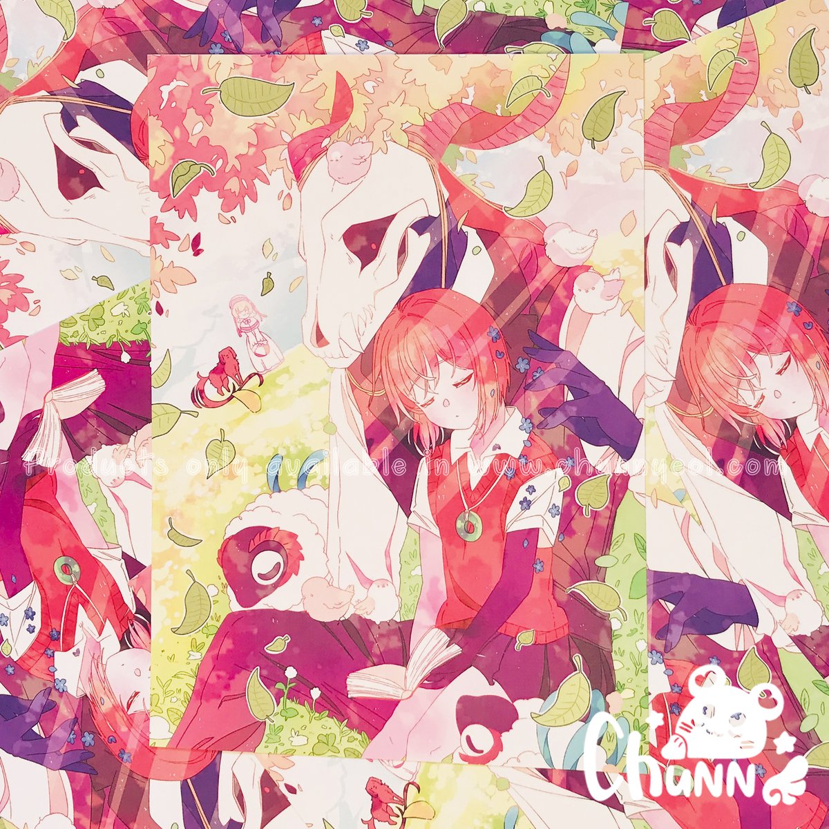 「I added two more prints to my sh0p! 」|Chunn 🍊 (⌯'▾'⌯)のイラスト