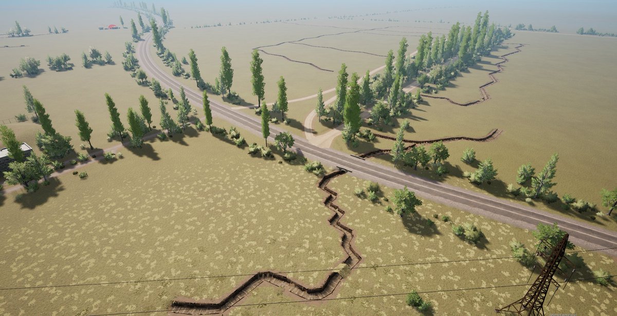 squadukraine's tweet photo. Shyrokyne v 0.9.9 
Let there'll be trenches! https://t.co/rMzrdH70Ep