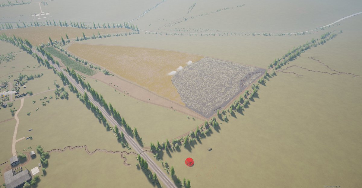 squadukraine's tweet photo. Shyrokyne v 0.9.9 
Let there'll be trenches! https://t.co/rMzrdH70Ep