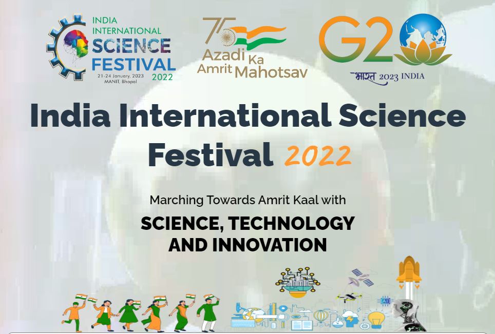 iisfest's tweet photo. The 8th edition of India International Science Festival 2022 is about to start off. Make sure you follow us and register to know more details, see you there soon! Register for IISF at https://t.co/CER2zKCf8j
#IISFBhopal #sciencefestival #celebratingscience #amritkaal #G20India https://t.co/DVNIV3qFCi