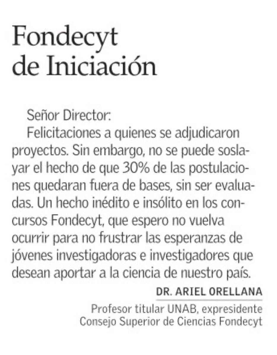 Fondecyt de Iniciación 👇