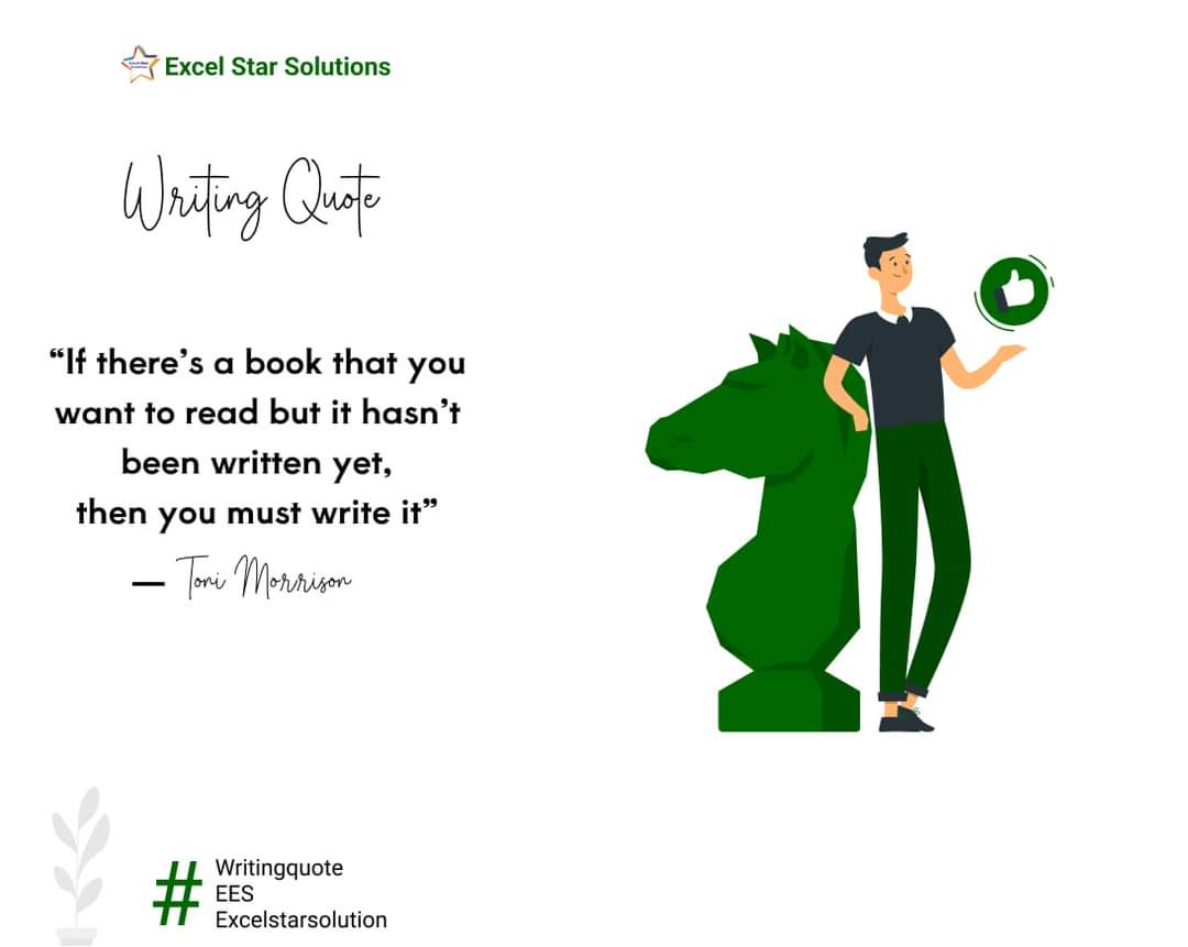 ExcelStarSolut1's tweet photo. What type of book will you want to read? 

What type of book will you like to write? 

Bring all your writing needs. We have you covered.

#soluwrite
#ghostwriting 
#ghostwriter 
#excelstarsolutions https://t.co/WgBE7zZVNg
