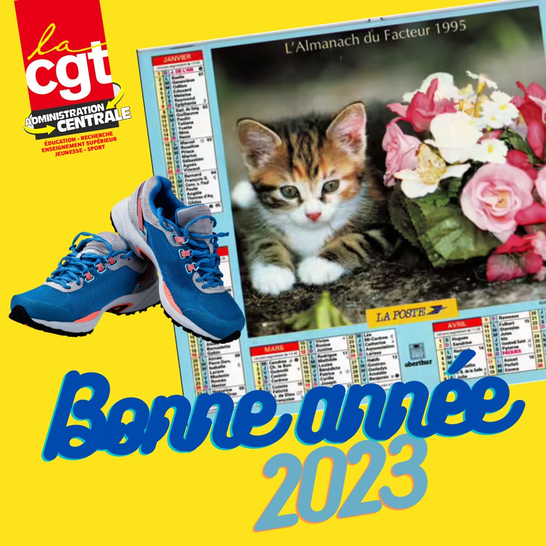 CgtEducAC's tweet photo. Que la rue rugisse aussi fort en 2023 qu'en 1995 et que nous fassions échouer cette réforme des retraites ! ✊📢 Tous et toutes à nos baskets ! https://t.co/s9aH4as559