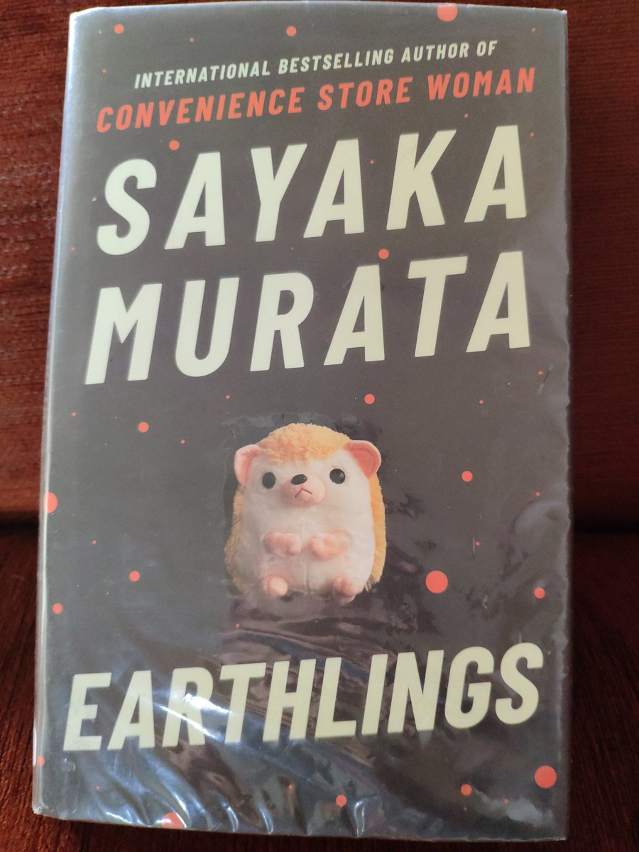 Adarossi8's tweet photo. And home with me comes Earthlings - I loved Convenience Store Woman so I've high hopes and expectations for this #readingcommunity #booklovers https://t.co/R4yXeIzokq