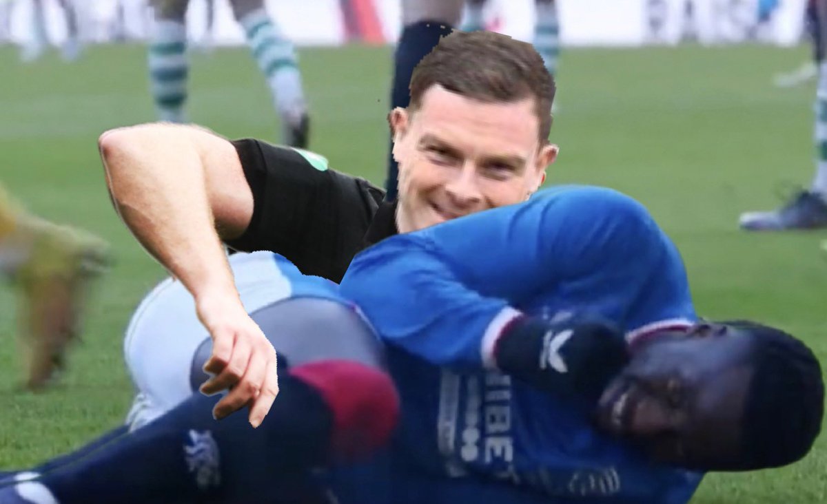 g_dogg67's tweet photo. #cheatingbeaton sliding in on Sakala to congratulate him on his tomfoolery as they both have a giggle on the penalty incident. With no need for VAR intervention as the referee blew the whistle for a penalty 🤯 https://t.co/r5rOs6tYMq