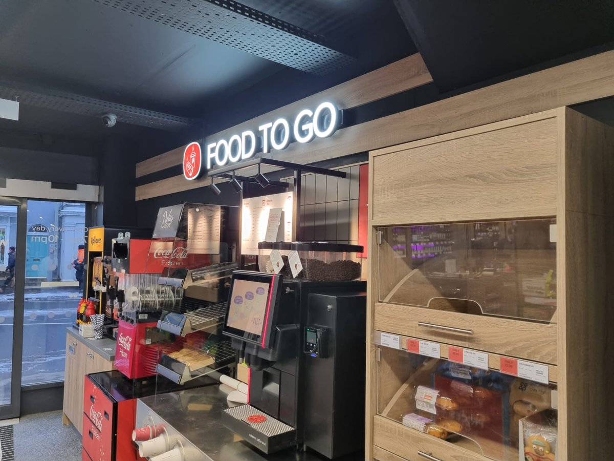 eXpressoPLUS's tweet photo. A recent #PretExpress install in Welcome, Cheltenham has been a great success!
Operations manager said "thanks for the speedy install at Cheltenham the machine looks fantastic and early sales have been very promising."
Look at our Pret solutions now! https://t.co/rwqmzyMC4I https://t.co/Fki2G5LYay