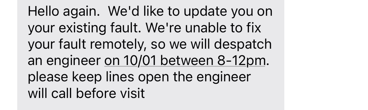 thomleg's tweet photo. I take it back. Just fixed itself 🤷‍♂️

Just their comms that need work then? https://t.co/oMvfP3ZvSe