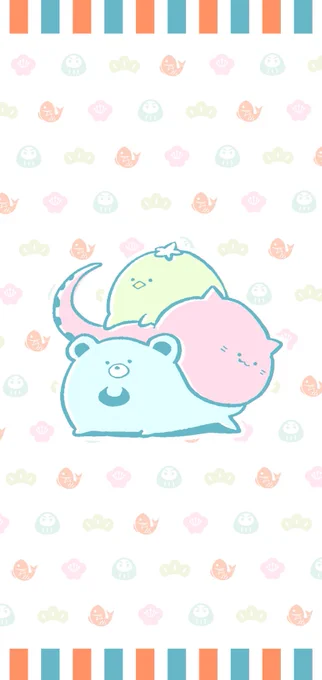 壁紙をつくりました 