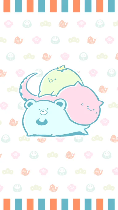 壁紙をつくりました 