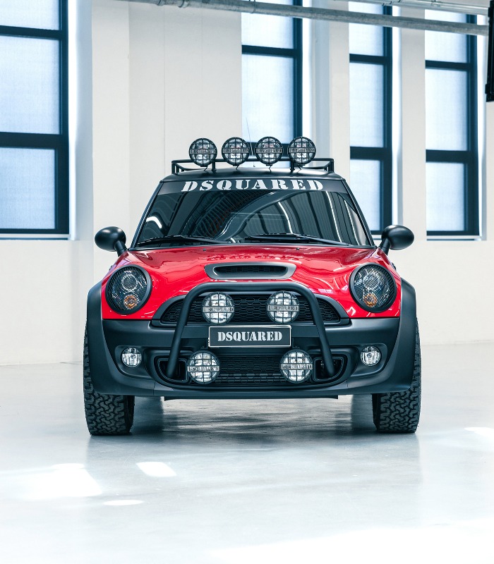 MINIUK's tweet photo. A one-off with attitude. Say hello to ‘The Red Mudder’. Designed by brothers Dean and Dan Caten of DSQUARED², this rugged MINI is prepared for anything ‘The Great White North’ can throw at it.
Can you tell us which country that is?
#MINIUK #DSQUARED #MINIOneOff https://t.co/BTGUYHMI5a