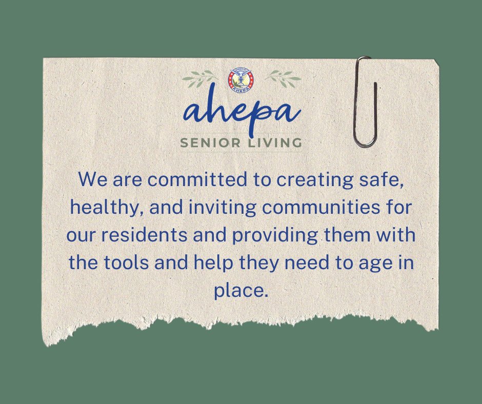 Our residents enjoy living in our communities for many reasons, but what we hear most is how dedicated our support staff is. Our people make our communities the inviting & comfortable spaces they are. 

ow.ly/J67350MhJTu

#seniorliving
#afforablehousing
#FindYourPeaceOfMind