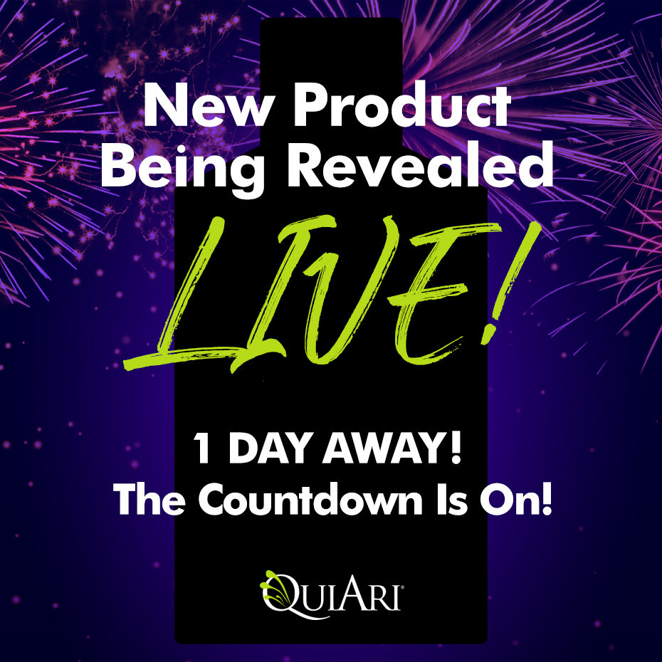 QuiAriOfficial's tweet photo. 🔥1 DAY AWAY FROM REVEALING OUR NEW PRODUCT🔥 The newest addition to the QuiAri Product Line is an INDUSTRY GAME-CHANGER and will FUEL our global MOMENTUM! Be the FIRST to learn about it at our LIVE EVENT TOMORROW at 10 AM EST - https://t.co/NnegbvQuCg
Are you READY? 🤩 https://t.co/sbNFfIp2Qs