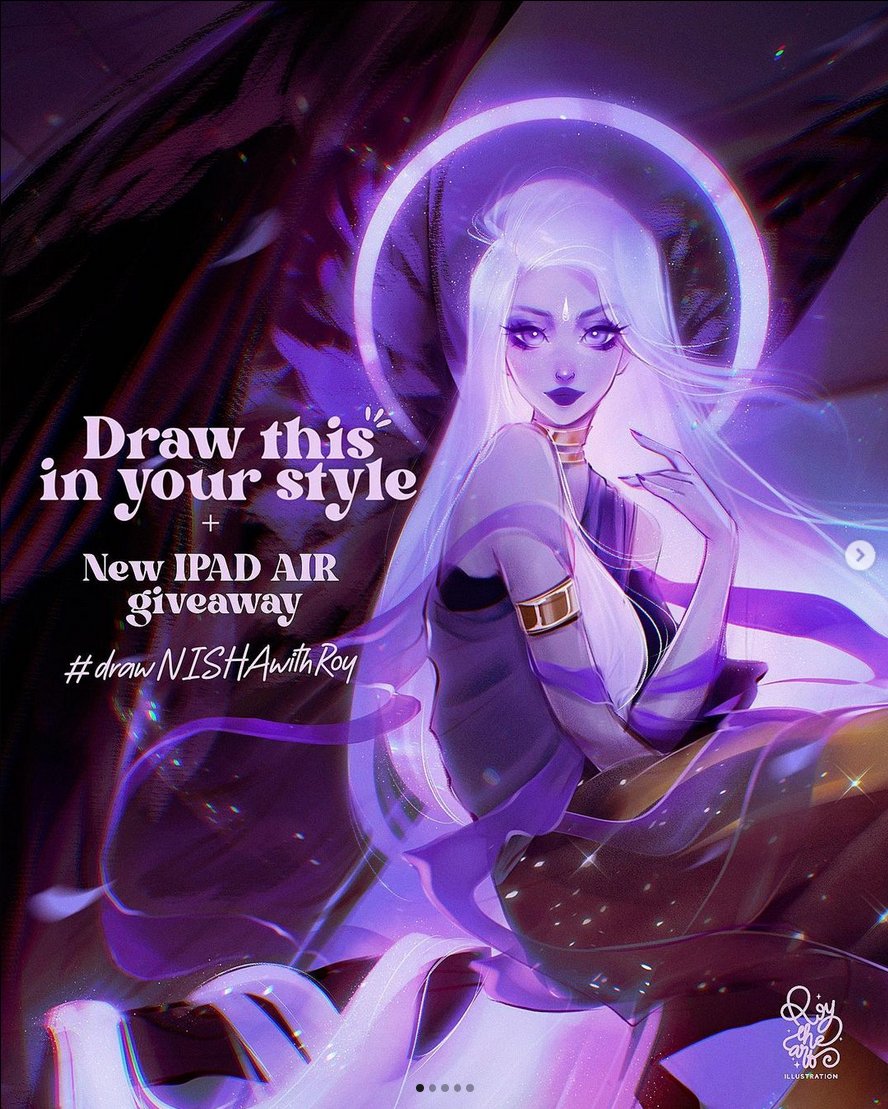 First post on the year : Nisha, an old DrawThisInYourStyle of <a href="/roytheart_/">Roytheart_</a> I've never posted #dtiys #dtiyschallenge #drawthisinyourstyle #DrawNISHAwithRoy #art #digitalart #drawing #artistsontwitter