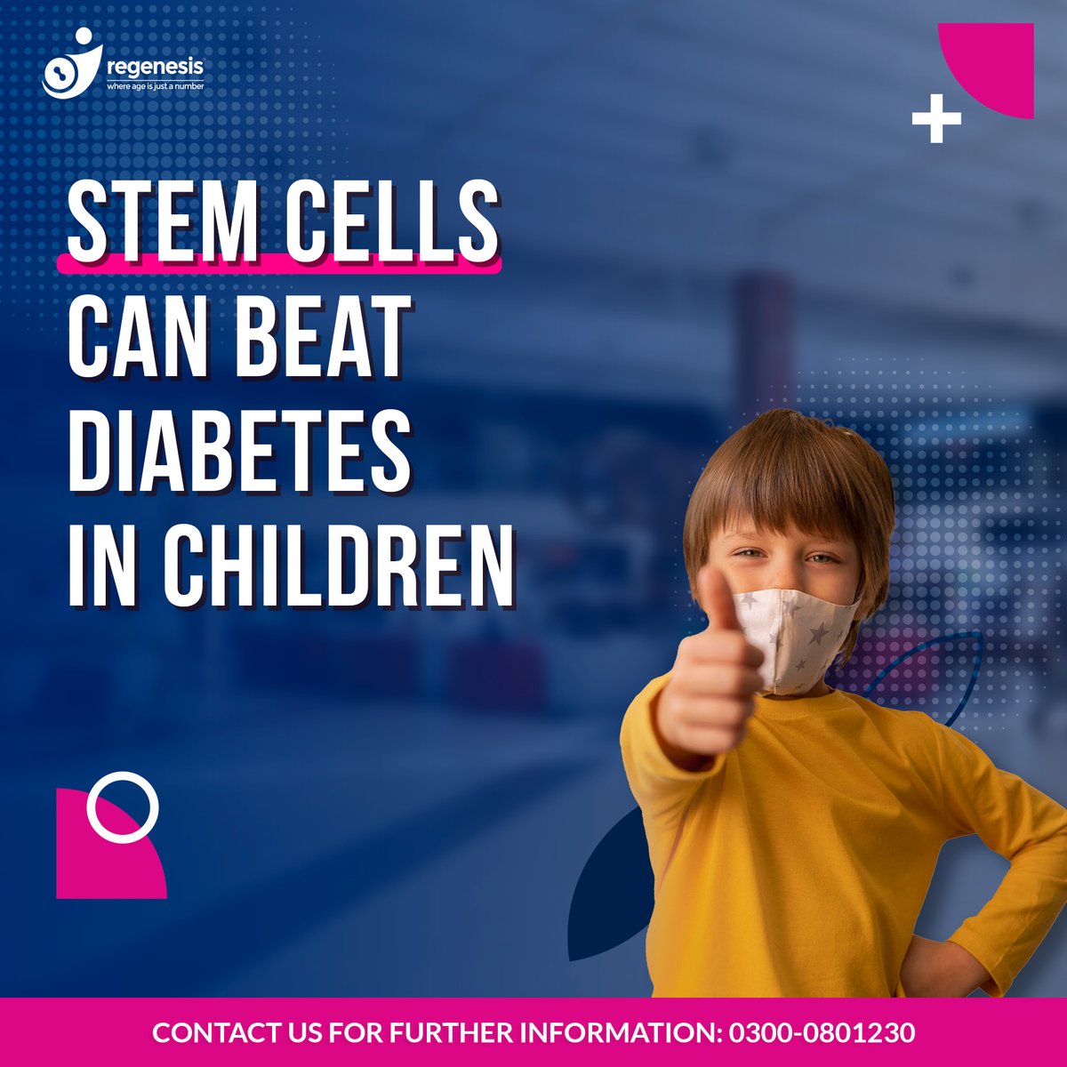 Regenesis18's tweet photo. #Stemcell therapy can cure #DiabetesAwareness 
Please call us on our number, ( 0300-0801230 )
📍 Location:1st Floor 96-B Pace Mall, MM Alam Road
#stemcells #stemcell #stemcellstreatment #infertility #maleinfertility #wellbeing #ageisjustanumber #regenesis #maleissues https://t.co/7AqBxMkeIA