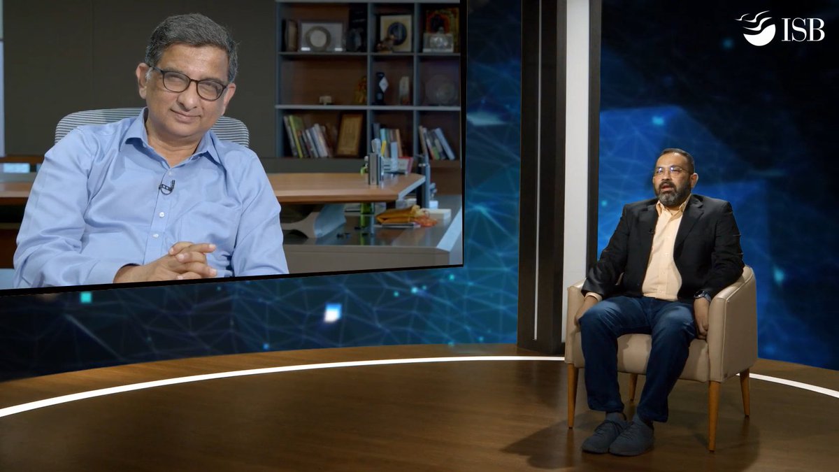 ISBedu's tweet photo. Watch Srinivas Rao Mahankali (MSR), CEO @THubHyd, in conversation with Prof. @anand_nandkumar, as he explains the dichotomy between growing size of the startup ecosystem and layoffs in 2022. 

Full episode here: https://t.co/mTfZwQMLuB
 
#ISBFaculty #ISBStudios #startups https://t.co/m4QEXyBZyv