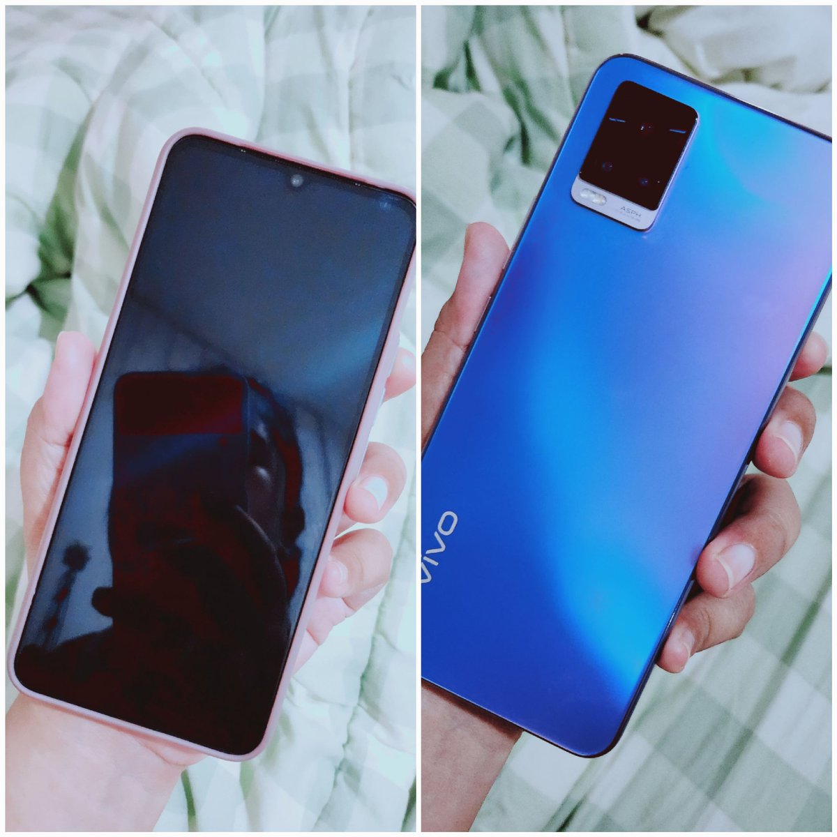 putrutt's tweet image. WTS VIVO V20 2021 8/128Gb. Unit masih mulus bgt ya bestie like new. Charger, headset, box dll masih komplit dan ori.
Boleh tanya2 dulu aja juga gapapa ya kak, ga gigit kok🫶🏻
#VivoV20 #jualhpsecond #hpsecond #jualhpcikarang #jualbelihp