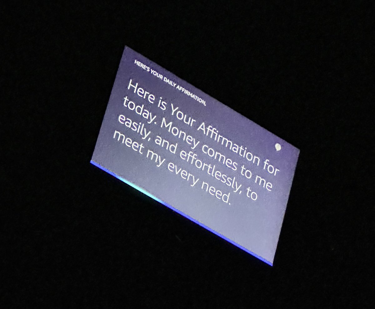 RealHijabiQueen's tweet photo. Yassss 👏🏽 When Alexa wakes you up with Affirmations like this one👇🏾🤑👇🏾💰🥁 it’s just a reminder that #Godgotus #always and #forever I’ll be in office today y’all #fasttax is where’s it’s at and I got your back, don’t forget that! 🙌🏾 let’s get that💰 https://t.co/DJeFEpZNBM