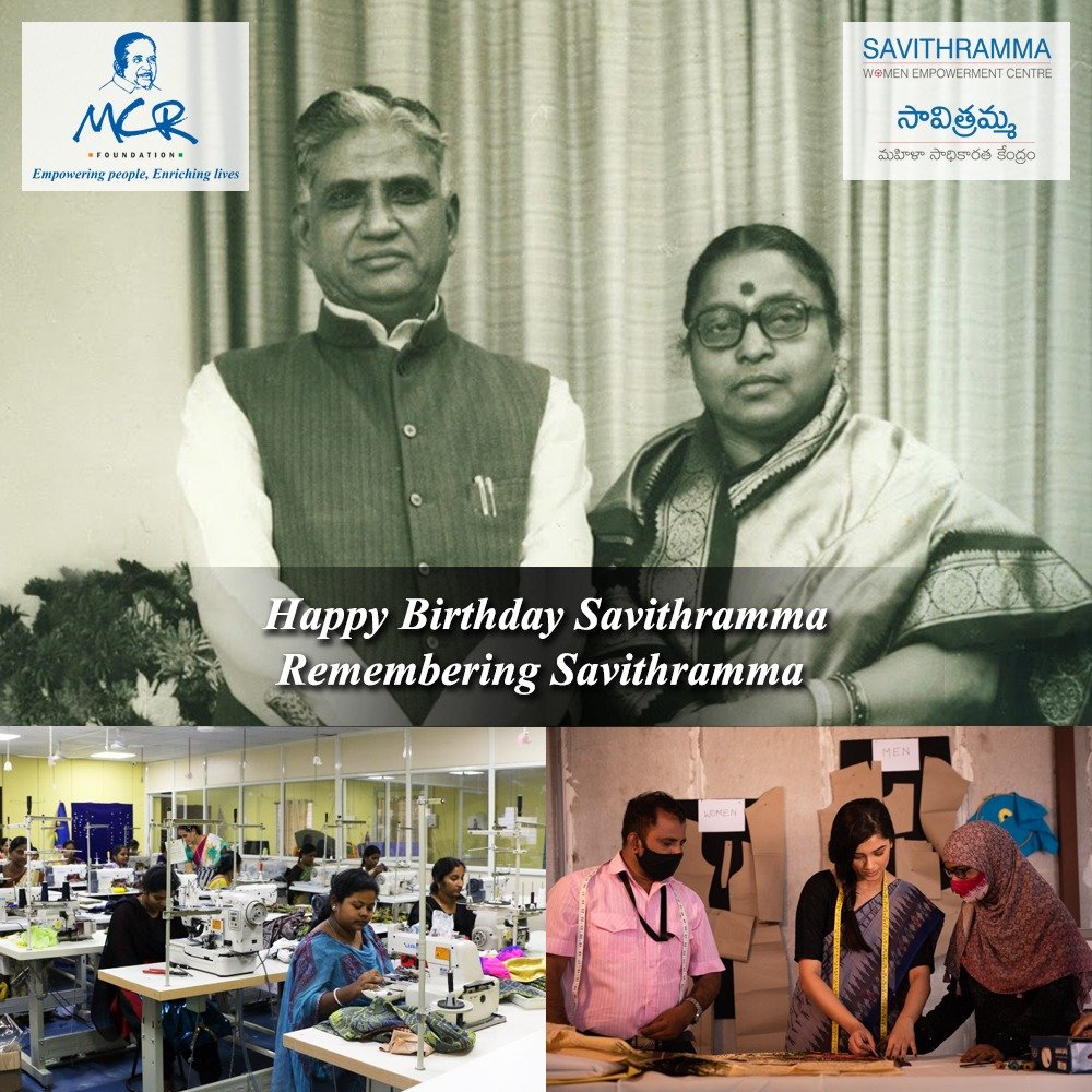 Remembering how Savithriamma stood by Dr. #MarriChannaReddy through the Telangana agitations and elections, facing all the ups and downs that came with politics with grace and courage. #MCRF10 #VisionInAction #Telangana #MarriAdithyaReddy #TransformingLives #SavithrammaSkill