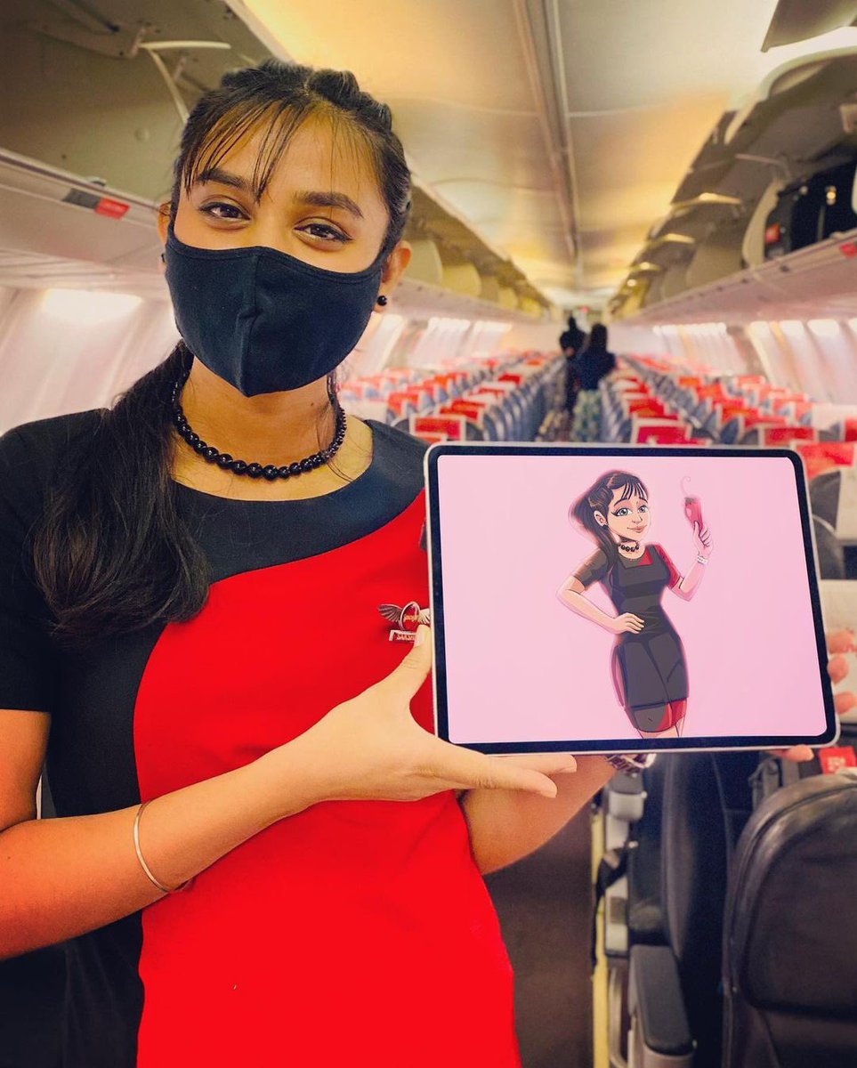flyspicejet's tweet photo. Mohit khanna has added the perfect spice to our day with this beautiful drawing. Thank you for your artsy gift!
#flyspicejet #spicejet #art #instaart #indiantourism #travelgram #spicejetcrew #travelling #traveldiary #flight #Spice #Spicy #Spicy🌶️ #myspicylife #addspicetoyourlife https://t.co/6nNzPlnD2T