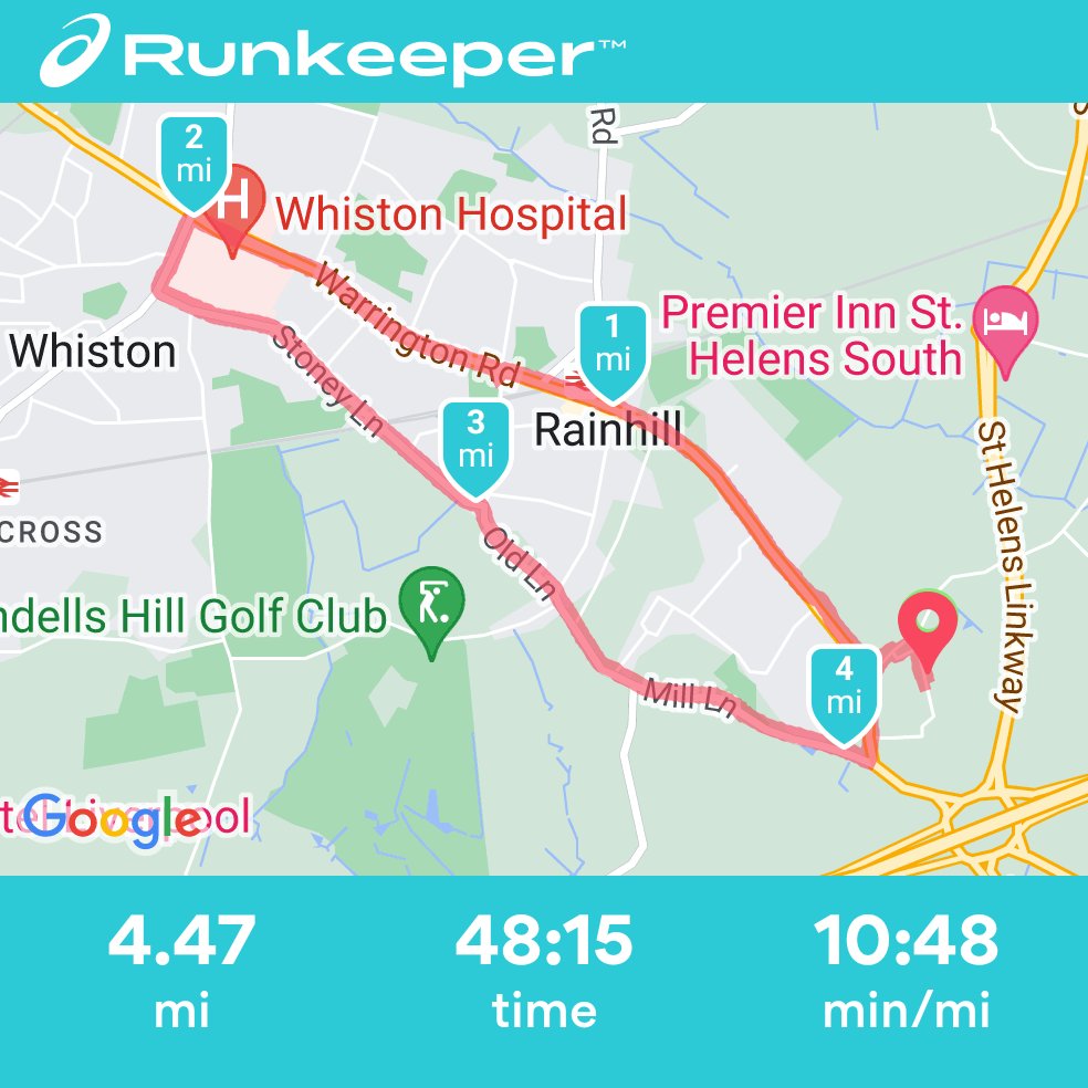 MarkAllcock39's tweet photo. I just completed an activity with Runkeeper #run #rainhillrun #sthelensrun  https://t.co/jZkY5R1wf5 https://t.co/liYei12SvD
