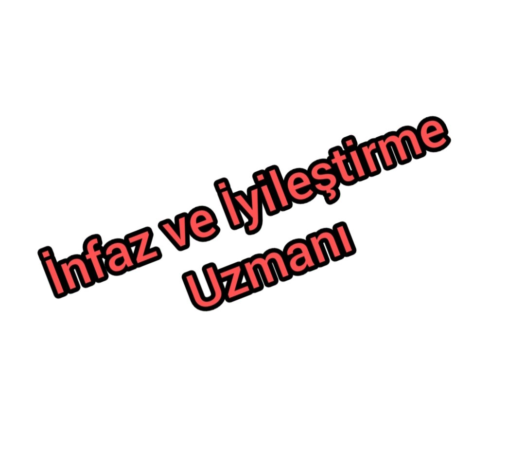DS ve CİK lerde görev yapan uzmanların problemlerini ortadan kaldıracak yegâne çözüm, 10 senedir rafta bekleyen "İnfaz ve İyileştirme Uzmanı" kadrosunun mevzuata eklenmesidir...
<a href="/tcbestepe/">T.C. Cumhurbaşkanlığı</a> 
<a href="/adalet_bakanlik/">T.C. Adalet Bakanlığı</a> 
<a href="/bybekirbozdag/">Bekir  Bozdağ</a> 
<a href="/ctekurumsal/">Ceza ve Tevkifevleri Genel Müdürlüğü</a>
<a href="/YavuzEnis/">Enis Yavuz Yıldırım</a>
<a href="/bilalcetin1/">Bilal Çetin</a>