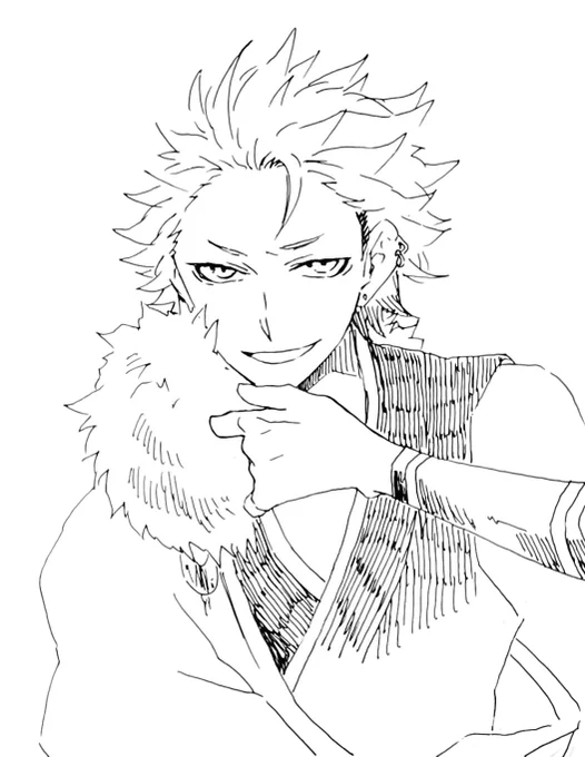 そう言えば描いたな紅郎ぱいせん。 
