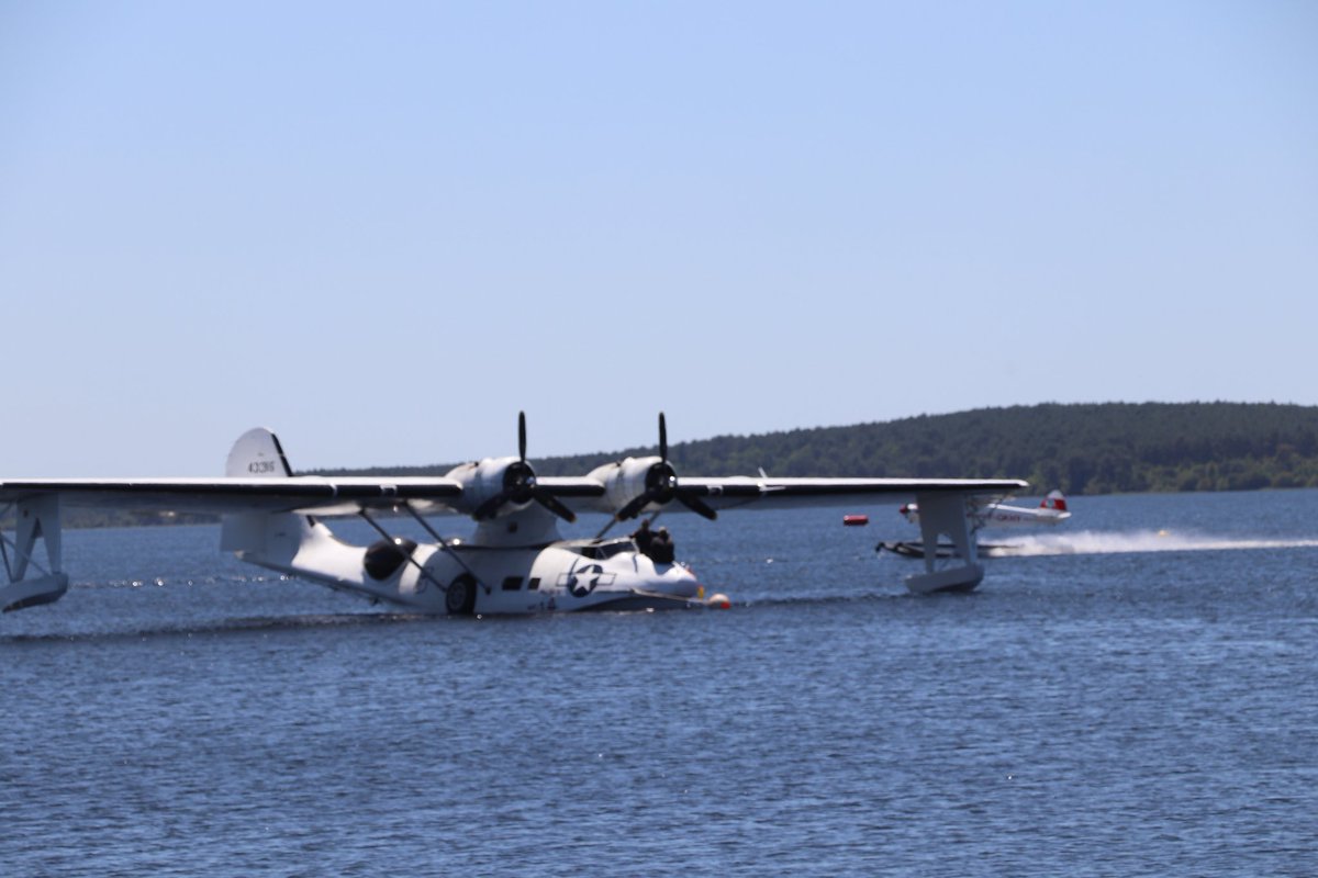 Christo324085's tweet image. #PBY #Catalina sur le lac de #Biscarosse
2022