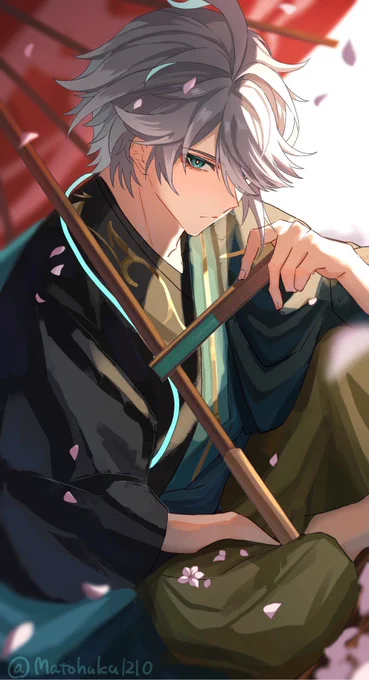 和服アルハイゼンさん#GenshinImpact #原神 #Alhaitham 