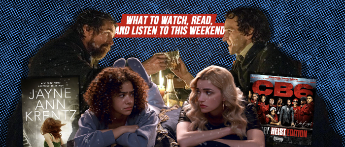 MarhabaQatar's tweet photo. Spend the first weekend of the year with these new #entertainment top choices:
📺 #GinnyAndGeorgia S2
🍿 #ThePaleBlueEye
📖 #SleepNoMore
🎧 #FrenchMontana CB6
Details here: https://t.co/GhZu3xzpGN
New movies at the #cinema: https://t.co/ybTmpgC9D8
#MarhabaQatar #TopChoices https://t.co/p7EreCQtWG