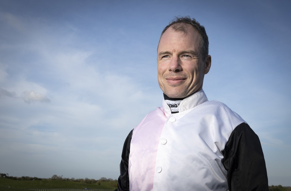 HRIRacing's tweet photo. Denis O'Regan today bids to go where no jockey has gone before 👀

@HerefordRaces is the only jumps track in Britain and Ireland O'Regan has not won at - he has three chances this afternoon to complete a remarkable set 🏆✅

#EveryRacingMoment https://t.co/kvS83LZwr3