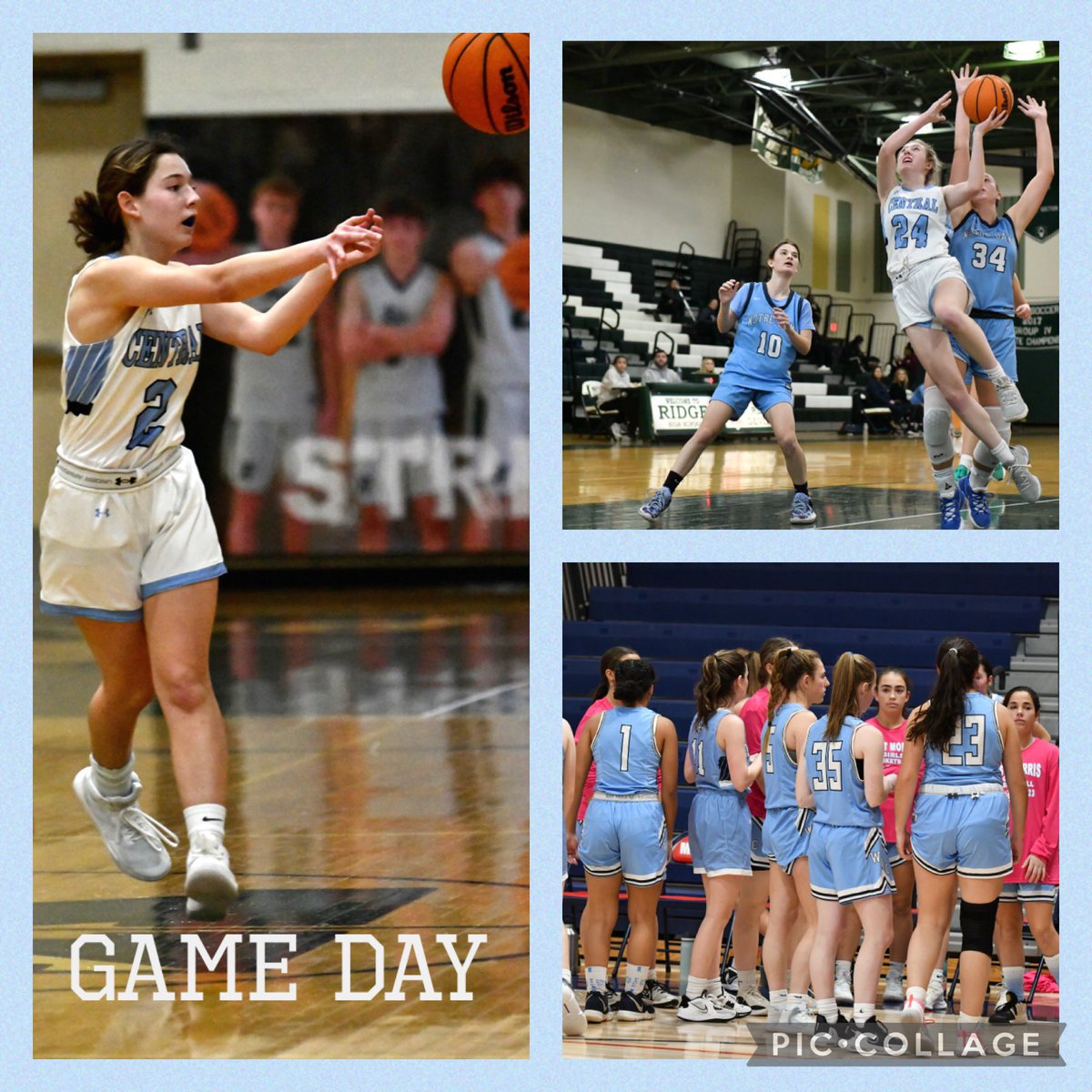 WMCGirlsBB's tweet photo. It’s game day! Both teams head to Randolph tonight! 
JV: 5:30pm
V: 7pm
🐺🏀 I Believe. 🏀🐺 https://t.co/lZz9fljRnp