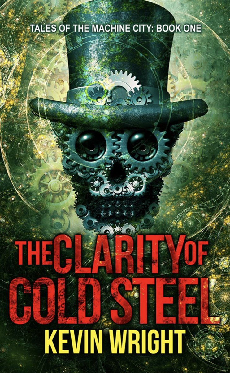 dshaggyshepherd's tweet photo. I have two #SPSFC Quarterfinalists I still need to read. Continuing with this one today.
The Clarity of Cold Steel by Kevin Wright
#amreading #scifi #books #spaceface https://t.co/13262W8WDy