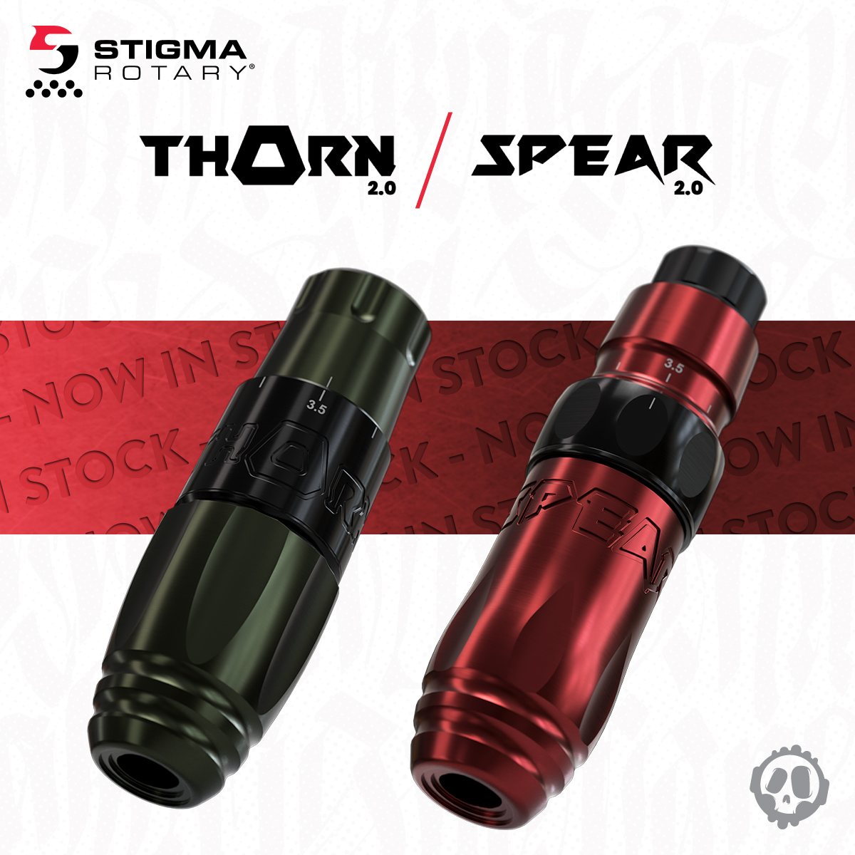 Stigma rotary Spear 2.0 Red Stigma-Rotary® Tattoo Machines | Ink Stop