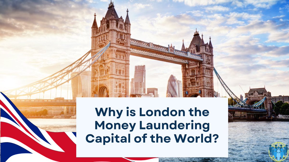 GACCProject's tweet photo. Why is London the money laundering capital of the world? 💸
@TransparencyUK 🇬🇧  recently reported that the "questionable funds" could be to the value of GBP 6.7 billion!
Read more on these financial crimes: https://t.co/CN7vRZ0Kx8 

#DirtyMoney #London #TogetherAgainstCorruption https://t.co/5yqhfYj6UU