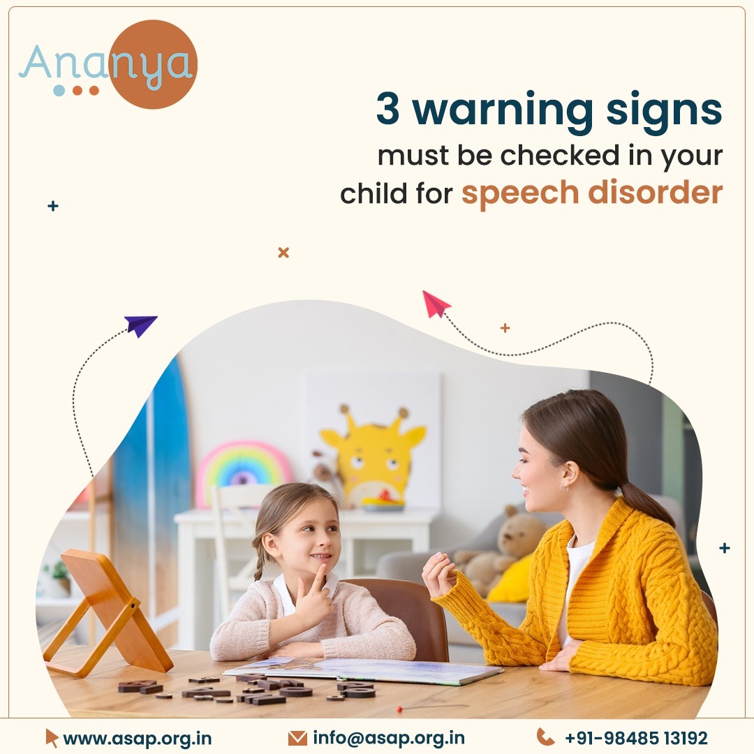 AnanyaCDC's tweet photo. 3 warning signs must be checked in your child for speech disorder
 
#speech #speechtherapyideas  #speechdelay #speechandlanguagetherapy #speechdisorder #speechlanguagetherapy #ananya #childdevelopmentcentre #autismtherapy #ADHDTtherapy #onlinetherapy #psychologists #ananyacdc https://t.co/disdCEVVXO