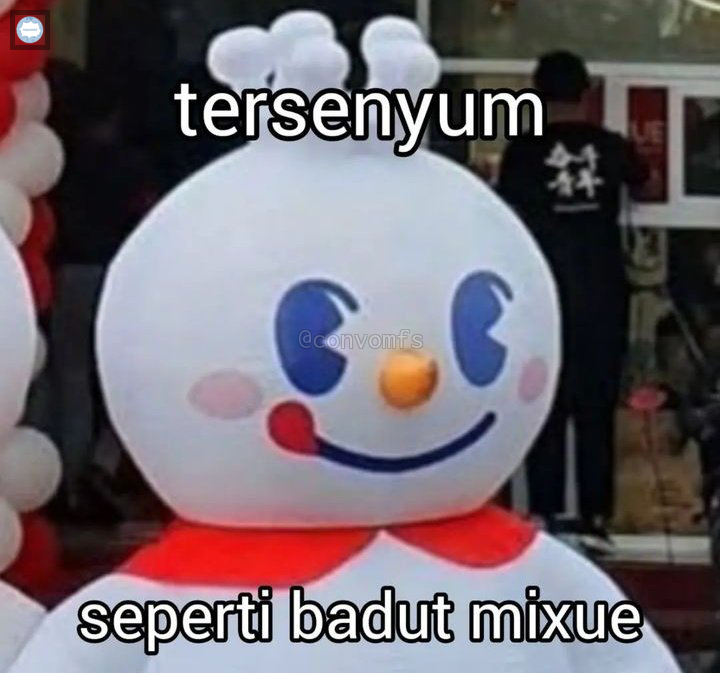 convomfs's tweet photo. bagi meme maskot m!xue dong guyss 💭 https://t.co/h3OFK3cgaY