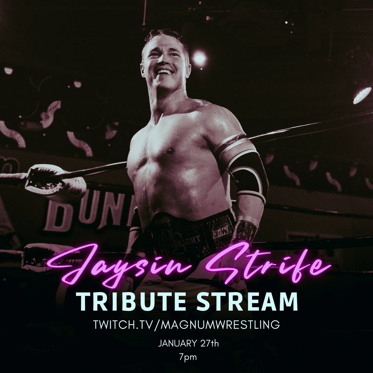 Join us on Jan. 27 on Twitch as we pay our respects to our leader, our friend, our brother, and the MAN...Jaysin Strife.

More details here:
facebook.com/events/s/jaysi…