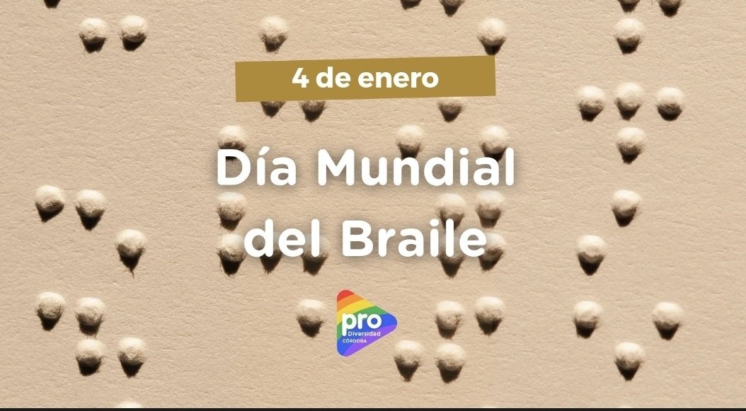 ProDiversidadC1's tweet photo. La INCLUSIÓN es trabajar por oportunidades REALES 💪🏻🤲

#DiaMundialDelBraille https://t.co/SEgshKxTmX