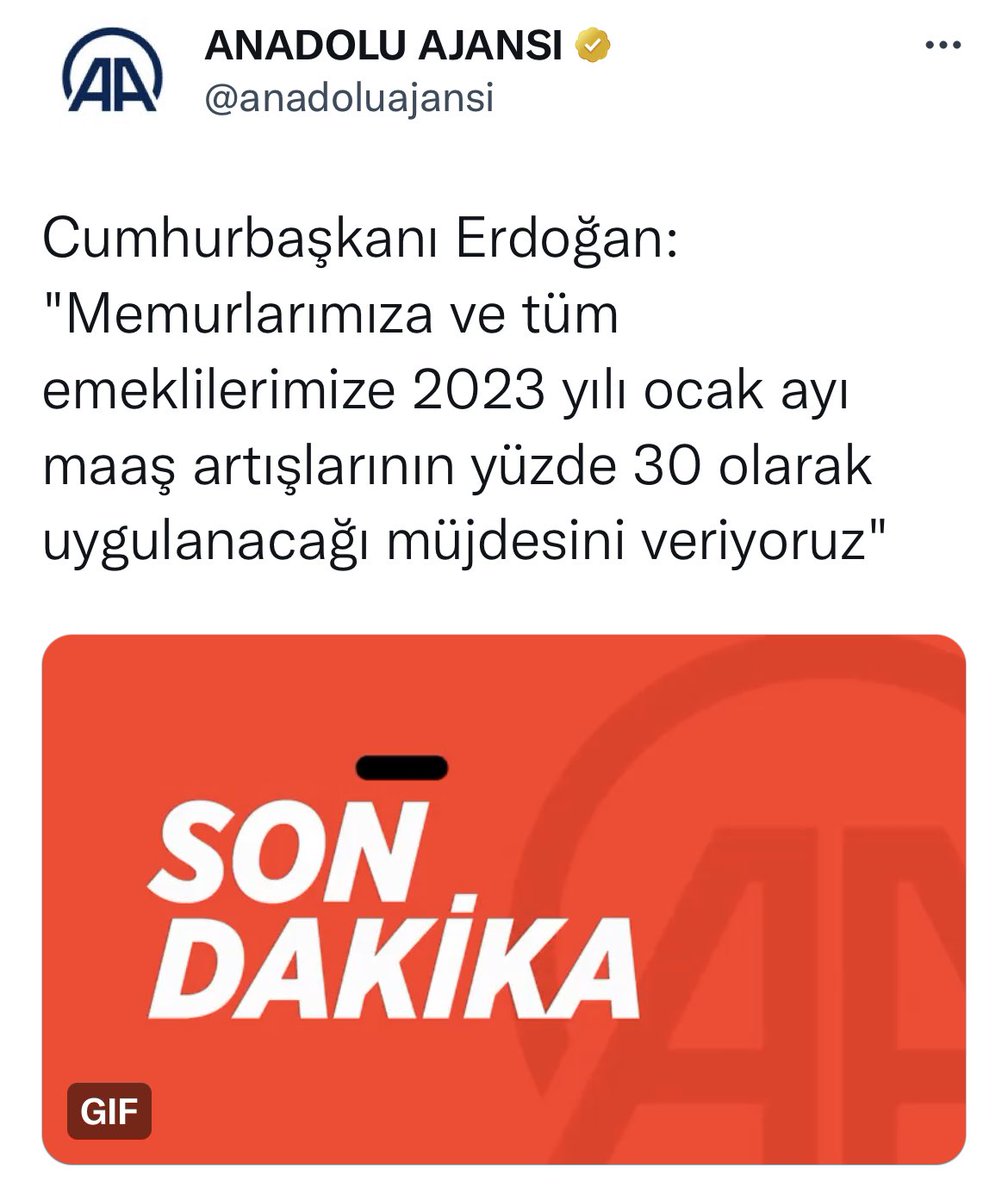 Memur ve tüm emeklilerimiz için uygulanacak zam oranı %30’a yükseltildi.. Yorumlarınızı alalım.