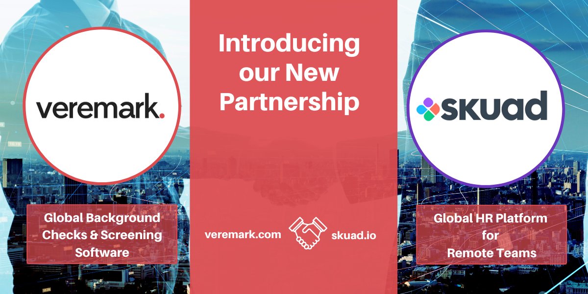We're thrilled to announce that we've partnered with Skuad, which is a Global HR Platform for Remote Teams where you can hire, onboard and pay talent in 160+ countries and 100+ currencies without having to set up local entities. All Compliantly.